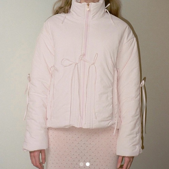 My mum made it. Pink jacket - Picture 1 of 3